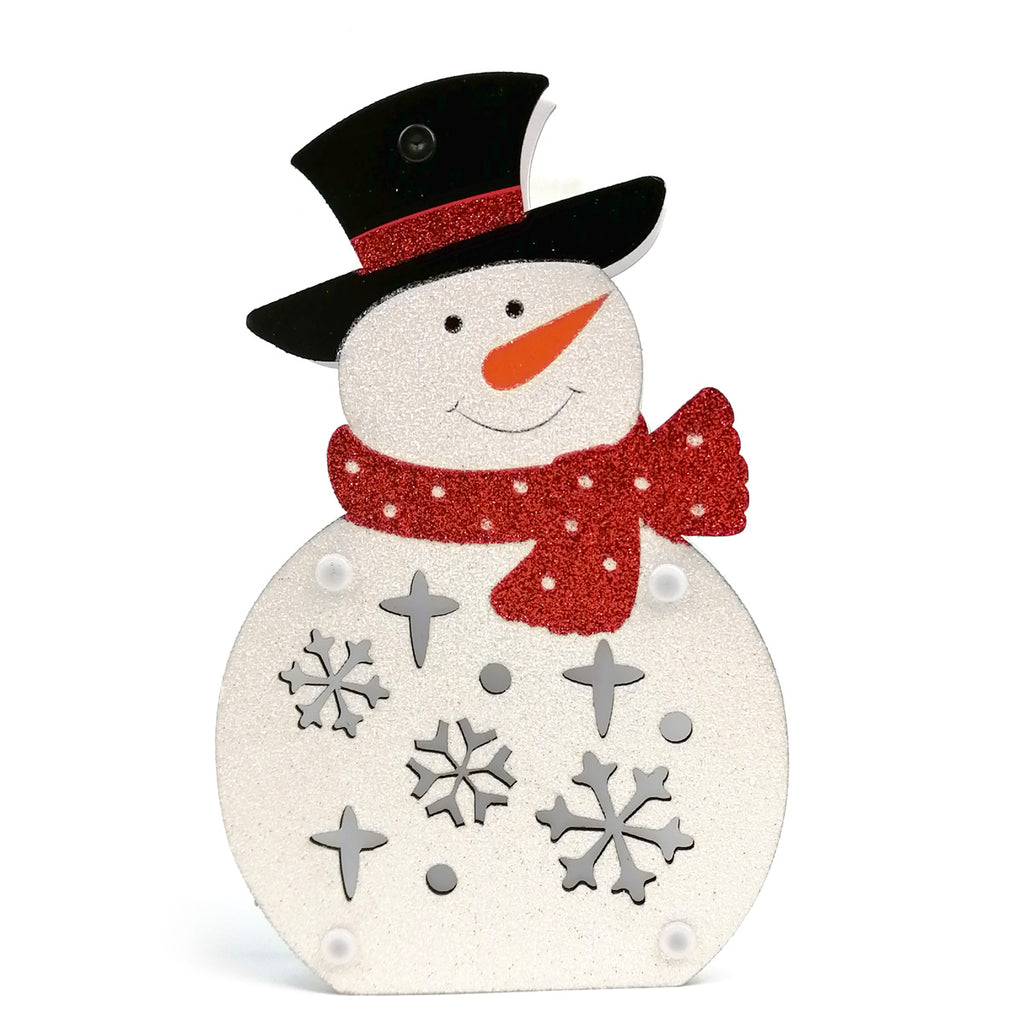 Adorno Muñeco De Nieve Puerta Muñecos Navideños Decoración