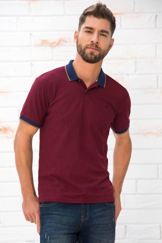 Camiseta Tipo Polo P/Caballero
