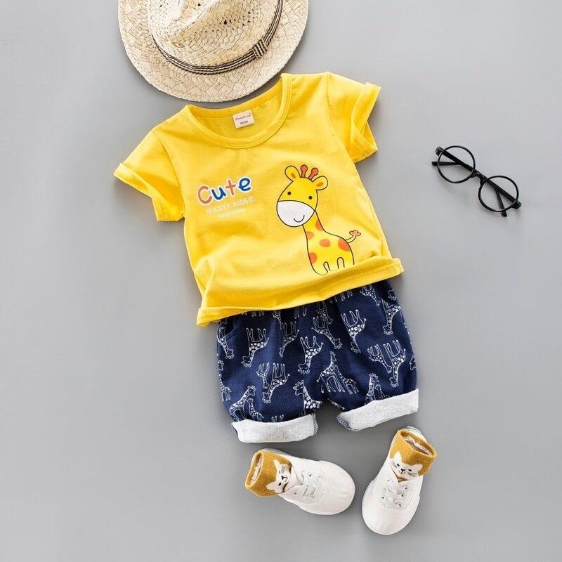Conjunto Short P/Bebé