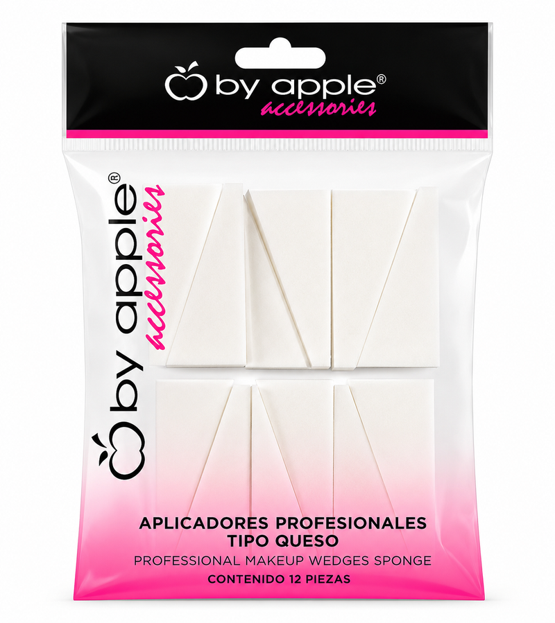 Aplicadores tipo Queso 12 piezas.