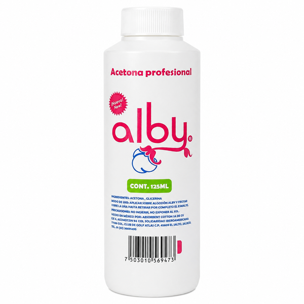 Acetona Pura con Glicerina 125 ml.