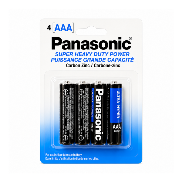 Batería Panasonic tamaño AAA