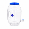 Barril con tapa y válvula 11 lt. pvc