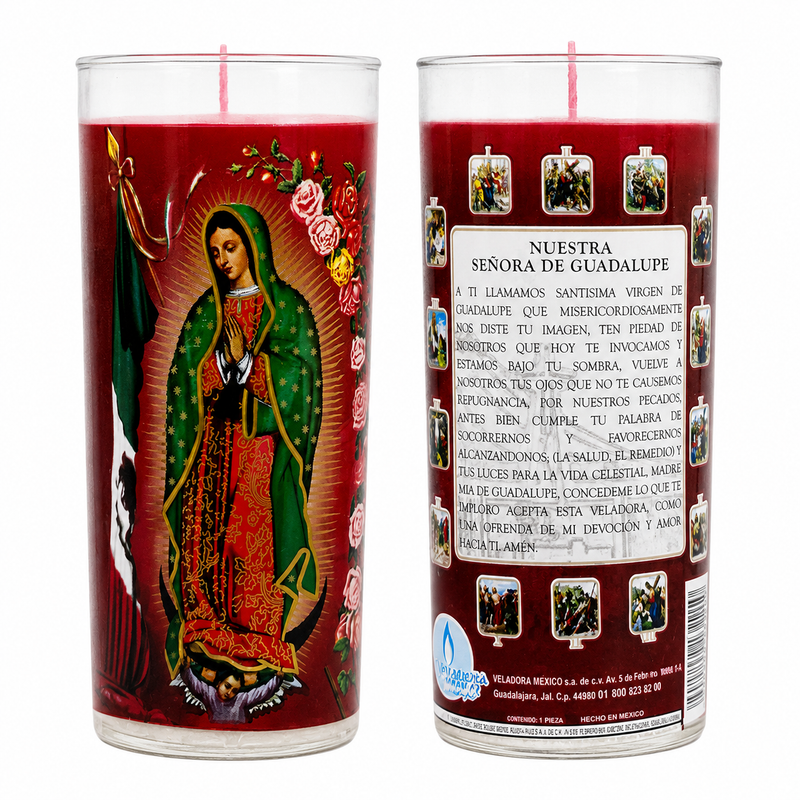 Veladora de Nuestra Señora de Guadalupe