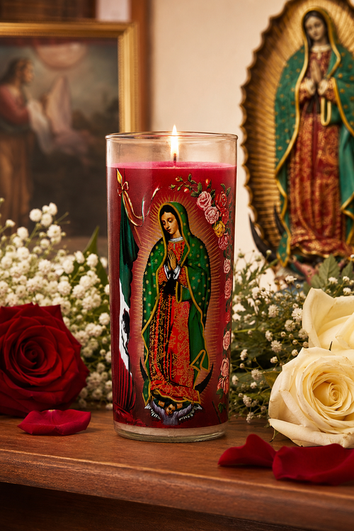 Veladora de Nuestra Señora de Guadalupe