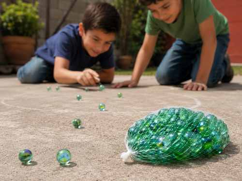 Juego de Canicas con 100 piezas