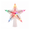 Punta de estrella 10 luces led de colores
