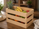Jaba Alta de Madera MDF Natural 20x35x20