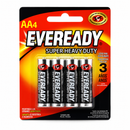 Batería Eveready AA 4 pzs.