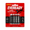 Batería Eveready AAA 4 pzs.