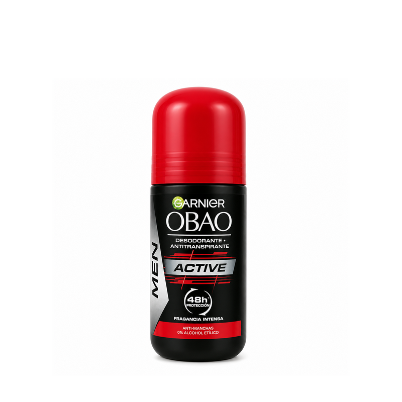 Desodorante Obao Active Rojo 65Gr