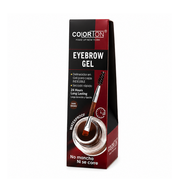 Gel indeleble para cejas dark brown