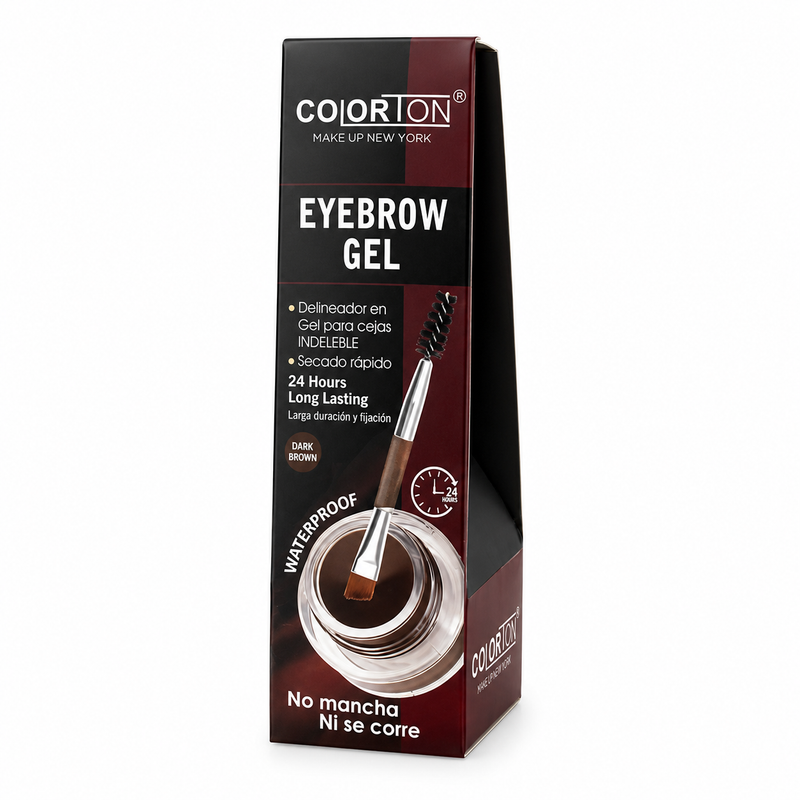 Gel indeleble para cejas dark brown