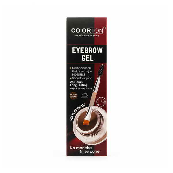 Gel indeleble para cejas medium brown