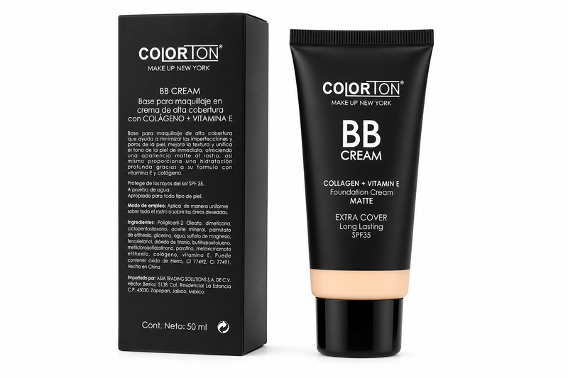 Maquillaje Liquido Bb Cream Soft Beige 01