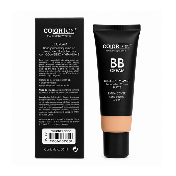 Maquillaje Liquido Bb Cream Honey Beige 03