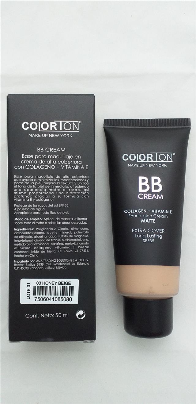 MAQUILLAJE LIQUIDO BB CREAM HONEY BEIGE 03