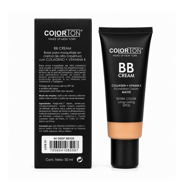 Maquillaje Liquido Bb Cream Deep Beige 04