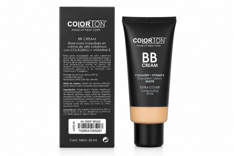 Maquillaje Liquido Bb Cream Deep Beige 04