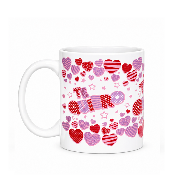 Taza Recta De San Valentin-Exp431