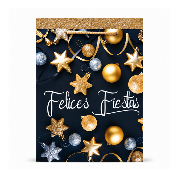 Bolsa De Regalo Grande Navideña