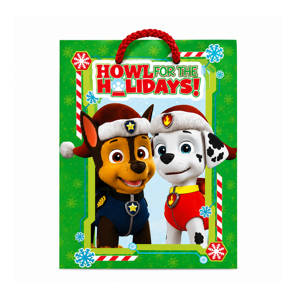 Bolsa De Regalo Navideña Mini Paw Patrol