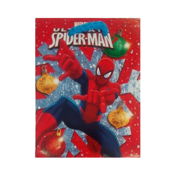 Bolsa De Regalo Navideña Mini Spiderman