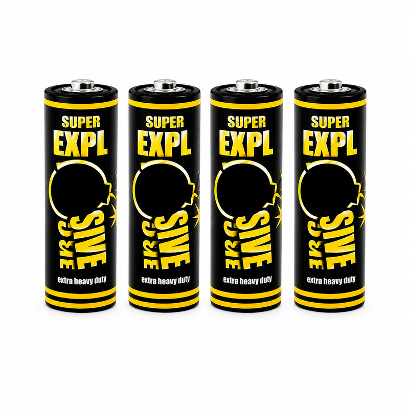 Batería Super Explosive AA 4 pzs.
