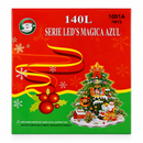 Serie de luz led azul 7 mts.