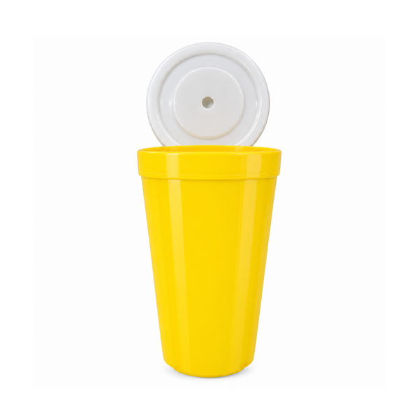 Vaso Maxi Jumbo 33.8Oz/1000Ml Con Tapa