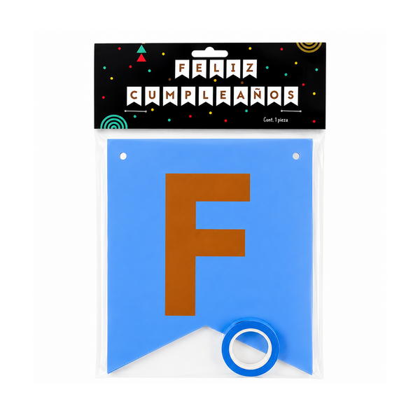 Letras Colgantes de Feliz Cumpleaños