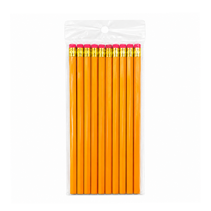 Lápiz Amarillo 10 piezas