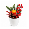 Arreglo Navideño Decorativo Maceta