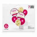 Set de Globos para Helio Feliz Cumpleaños