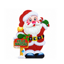 Adorno Navideño Estaca Santa Claus