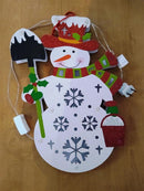 Figura De Muñeco De Nieve Led-Jl2917