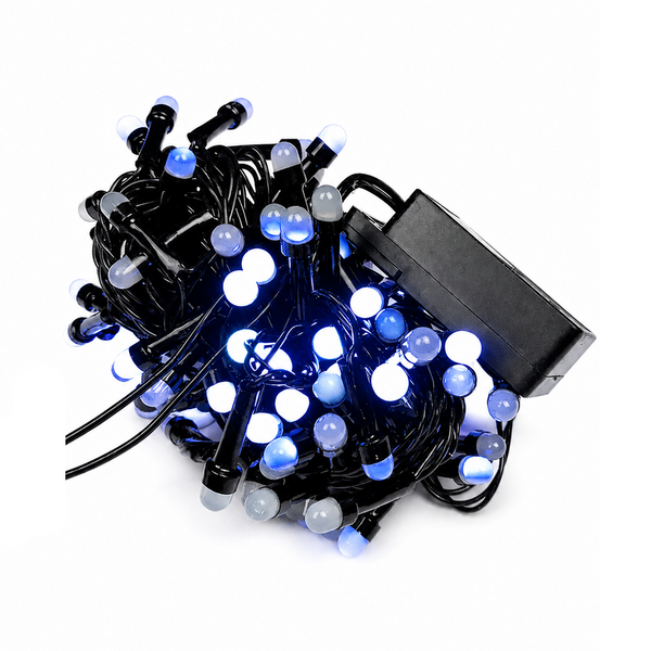 Serie de 100 Luces Led V8 Azul