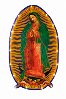 Figura Virgen Con Luces-Ts8103