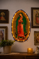 Figura Virgen Con Luces-Ts8103