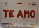 GLOBO TE AMO ROJO-MA21139