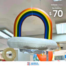 Salvavidas De Andadera De Arco Iris Con Brillo-S-61