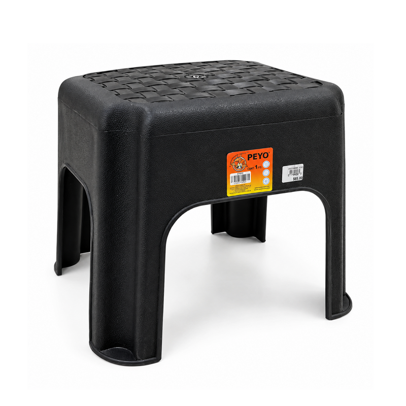 Banco Bambu Negro-#37059C