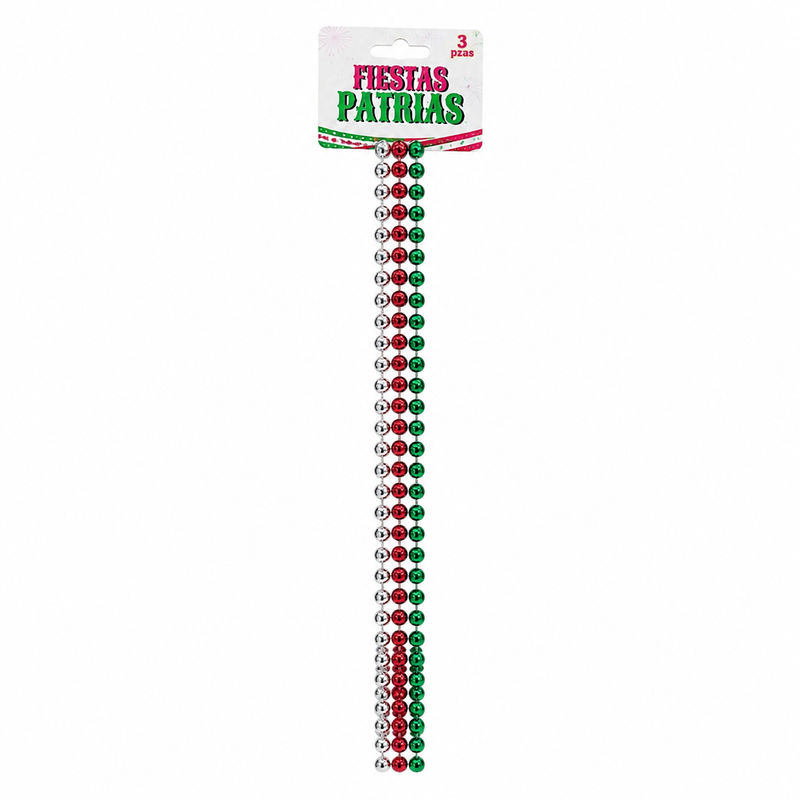 Collar Perla Tricolor 3Pz-Cllrd01