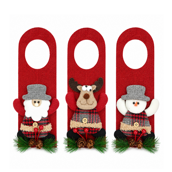 Adorno Navideño para Puerta Chapa