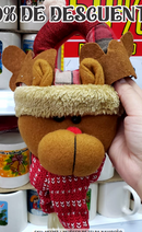 MUÑECO DE FELPA NAVIDEÑO-XD17387A/B/C