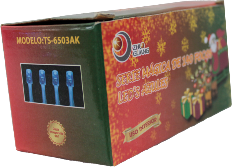 SERIE 140L LED MAGICA AZUL-TS6503AK