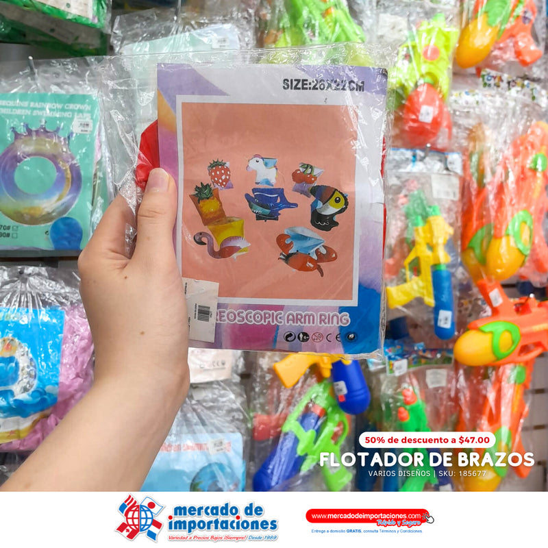 FLOTADOR DE BRAZOS-EX1006-7