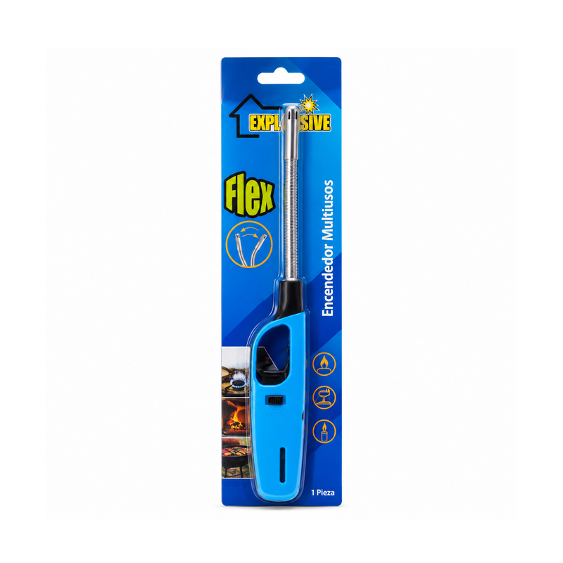 Encendedor Recargable Multiusos Flexible-Exp167f