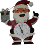 Reloj Navideño Santa-23M0487