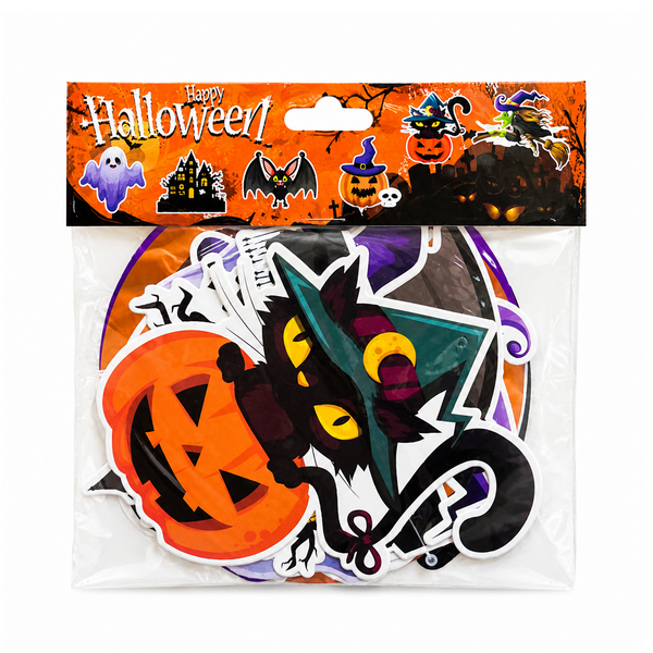 DECORACION COLGANTES HALLOWEN 12pz-HON2332